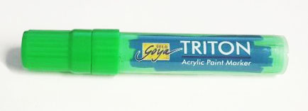 Triton Acrylic Paint Marker 15 mm - Yellowish Green